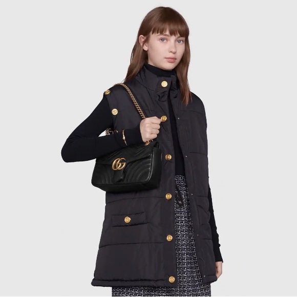 GG Marmont small matelassé shoulder bag - Picture 4 of 8